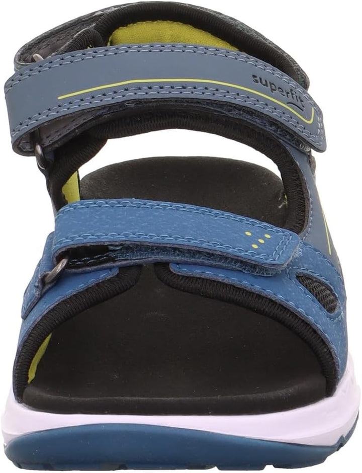 Superfit CRISS CROSS Sandale 1-000583 Jungen 29 EU Blau Gelb 8060, 29 EU Blau Gelb 8060