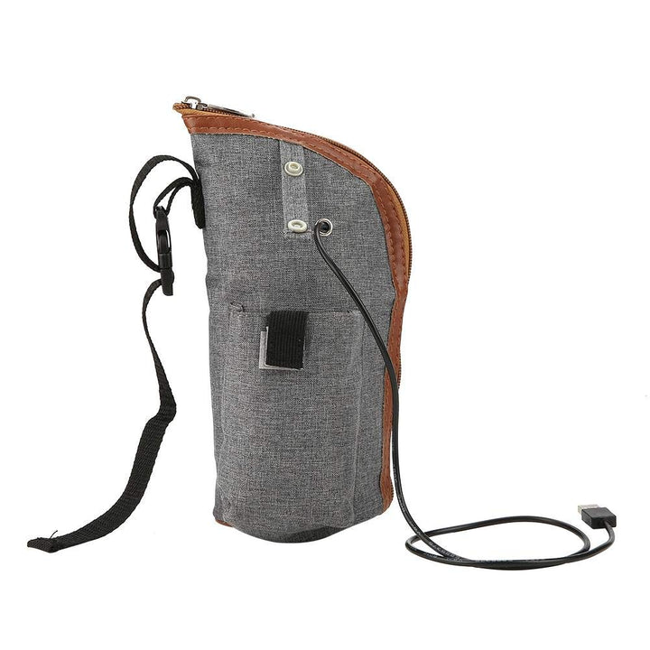 Fdit Milchwärmer Tasche - USB Tragbare Heizung Reise Tasse Heisse Milch Warmwasserbereiter Fläschche