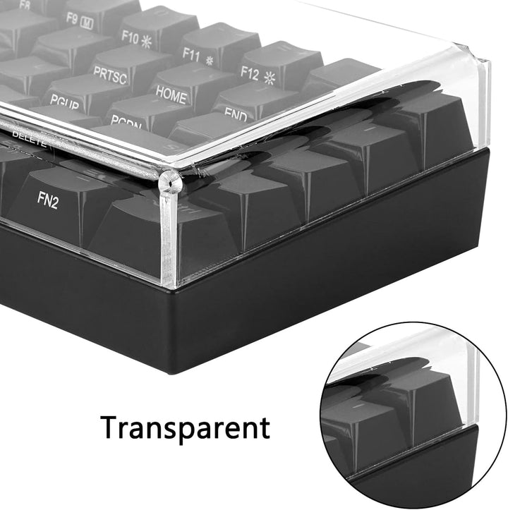 Geekria Premium Acryl-Tastaturabdeckung für 60% kompakte 61-Tasten-Tastatur, kompatibel mit Razer Hu