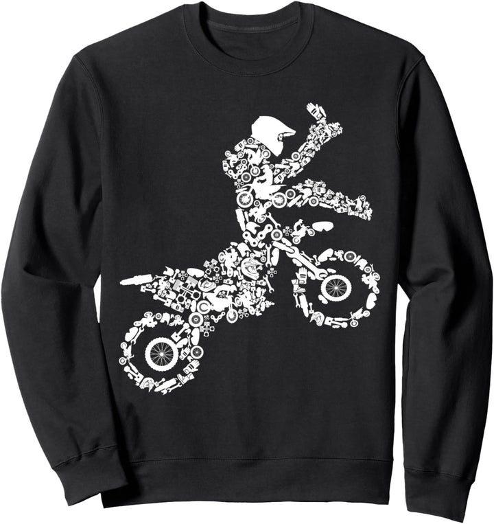 Motocross Enduro Dirt Biker Geschenke Sweatshirt