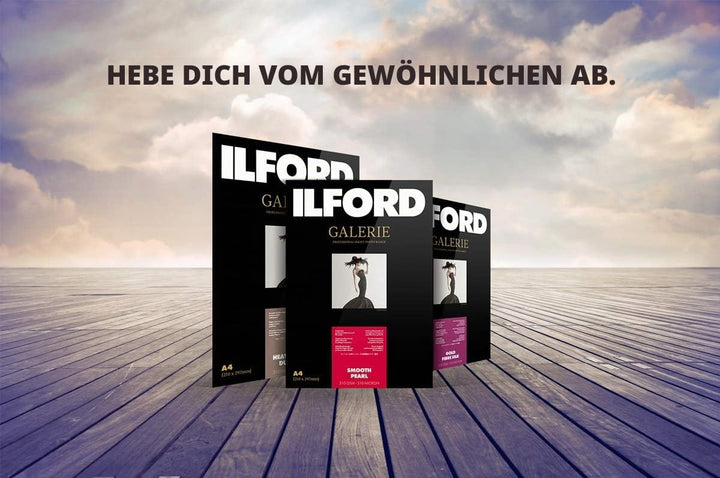 Ilford 2001746.0 Prestige Smooth Pearl Paper, 310g, 25 Blatt, A4, 21 x 29,7 cm A4 - 25 Blatt, A4 - 2