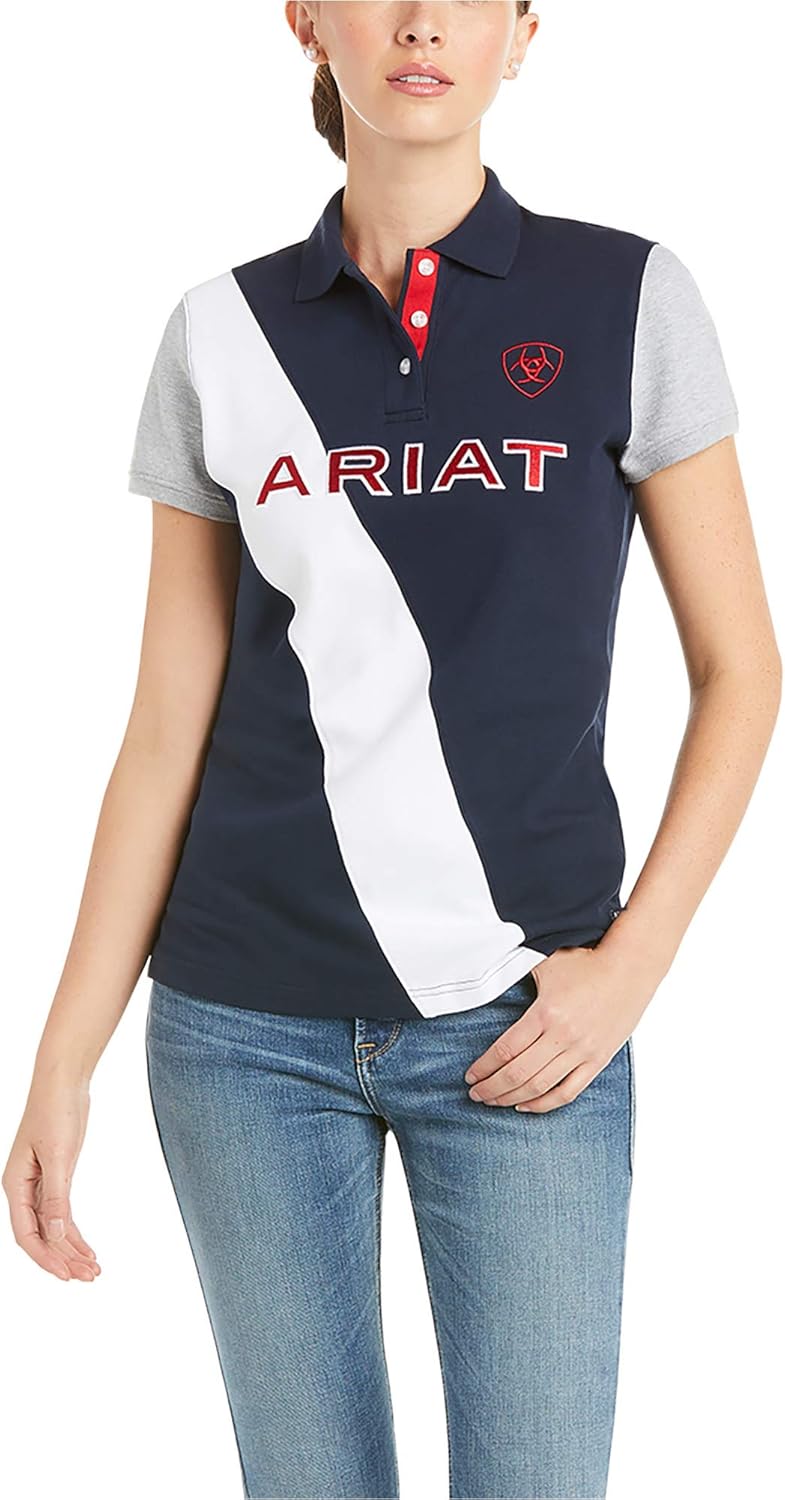 ARIAT Damen Taryn Polo Hemd S Team, S Team