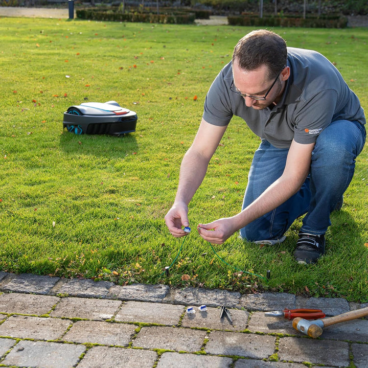 Gardena Begrenzungskabel (50 m): Begrenzungsdraht für Gardena Mähroboter, witterungsresistent, für d