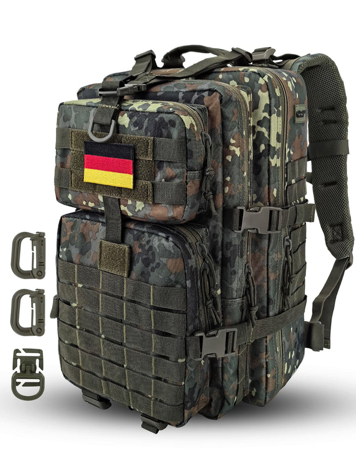 Militär Taktischer Rucksack Cooper Rucksack Armee Assault Pack 3 Tage Bug Out Go Bag Trekking Wander