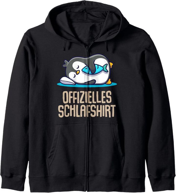 Offizielles Schlafshirt Pinguin Kapuzenjacke