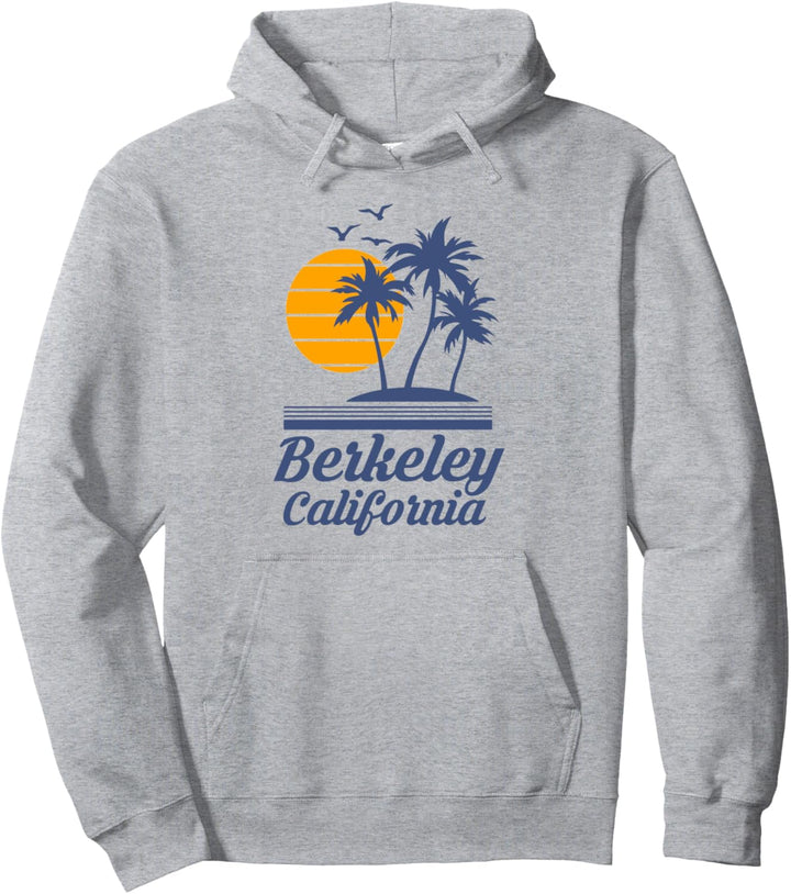 Berkeley California CA Beach Tourist Pullover Hoodie