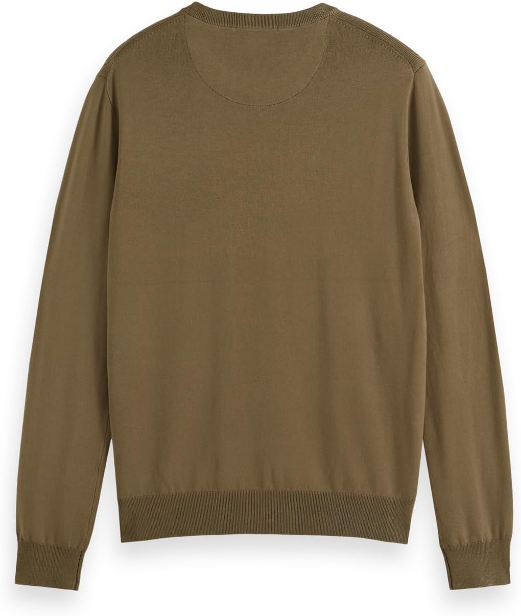 Scotch &amp; Soda Herren Viscose Sweater Pullover S Golden Brown, S Golden Brown