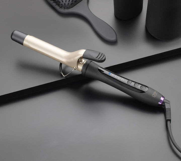 Diva Pro Styling Digital Tong 25mm - Lockenwickler/Lockenstab - automatische Abschaltfunktion, schwa