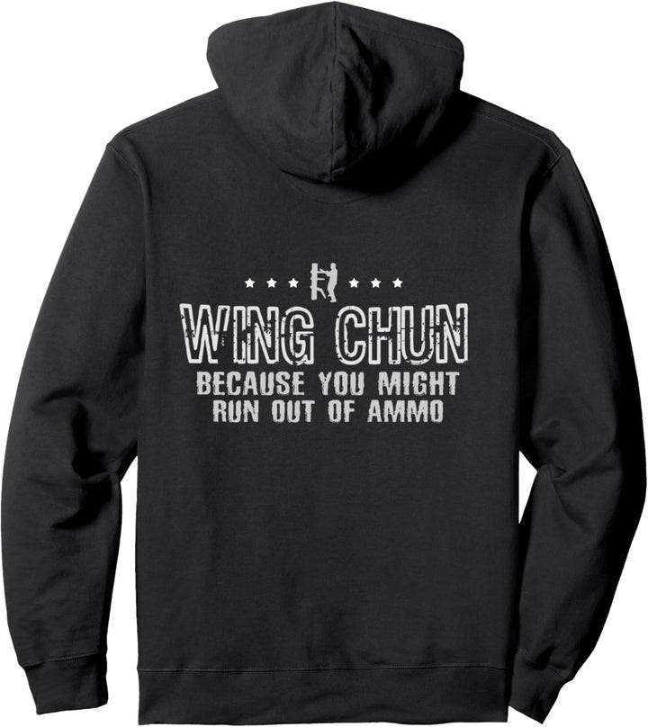 Kung Fu Kampfkunst Design Für Wing Chun Kampfsport Fans Pullover Hoodie