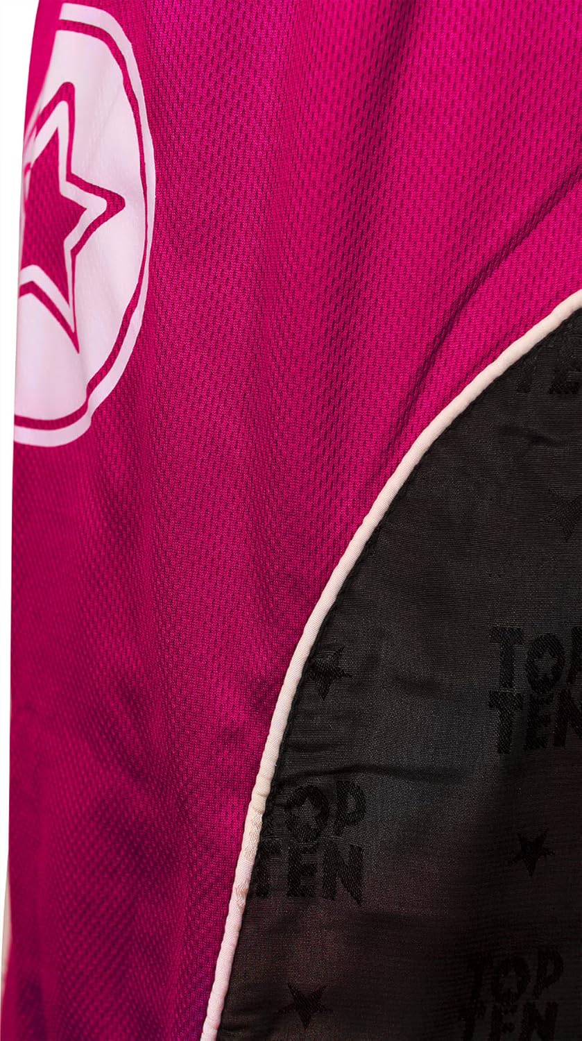 TopTen Kickboxuniform „Bow“ Schwarz - Pink - Weiss XL, Schwarz - Pink - Weiss XL
