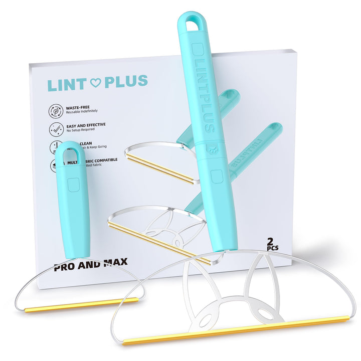 Flex MAX & Pro Tierhaarentferner-Set von LINTPLUS – Haarentfernungswerkzeug für Hunde & Katzen für M