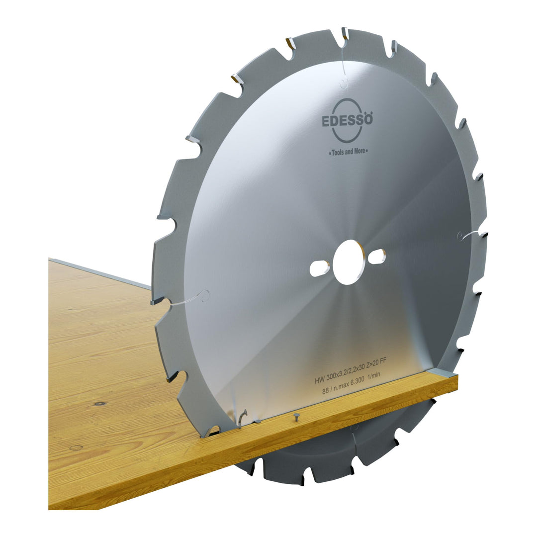 EDESSÖ Kreissägeblatt Bau EXTREM - FF nagelsicher, HW 700x4,2/3,2x30 Z=48 FF