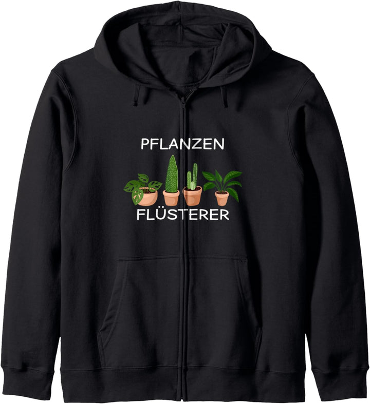 Pflanzen-Flüsterer Gärtner Hobbygärtner Garten Geschenk Kapuzenjacke