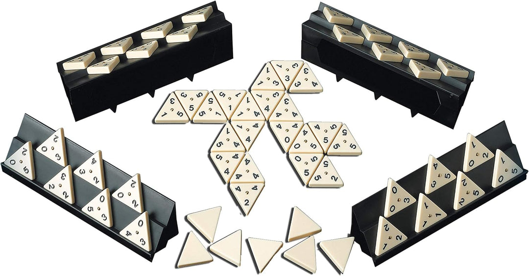 Tri-Ominos Game by Pressman Toy Dreieckige Fliesen, Dreieckige Fliesen