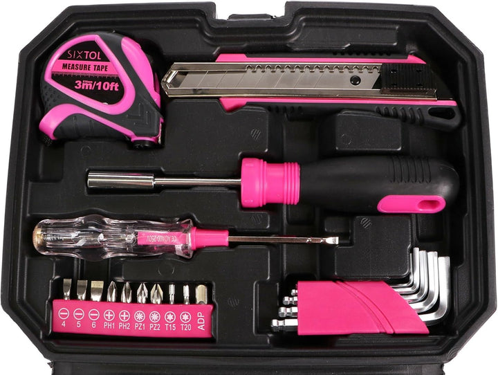 Sada nářadí HOME PINK 66 66 Stk., 66 Stk.
