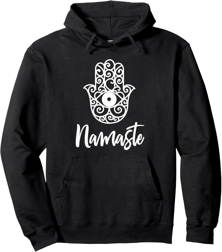 Namaste Yoga Meditation Übung Joga Geschenk Pullover Hoodie