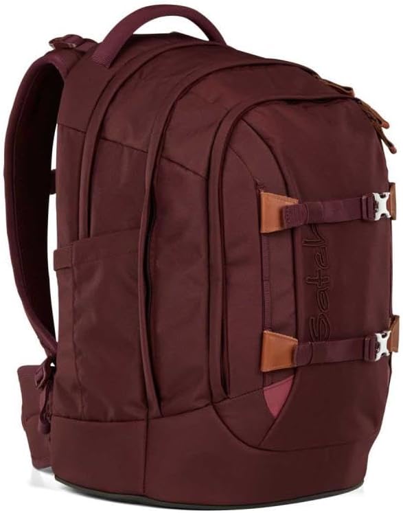 Satch Pack Pencil Slider Light Edition Schulrucksack Set 3tlg. inkl. Sportbeutel (Nordic Ruby), Nord
