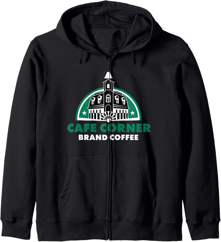 Cafe Corner Coffee Chain AFOL Shirt Kapuzenjacke