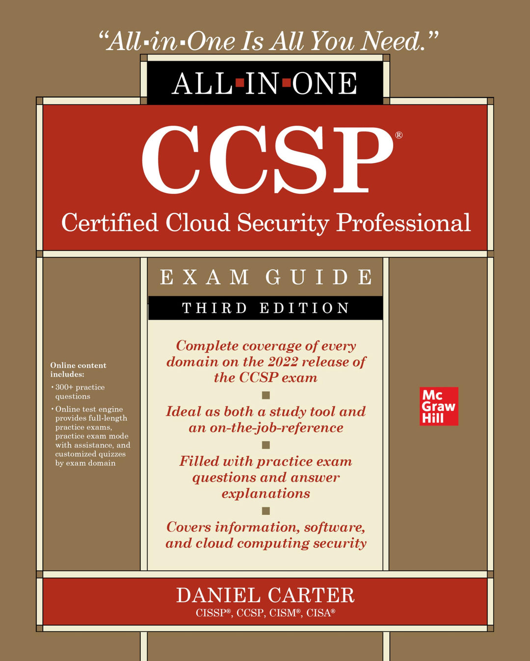 CCSP Certified Cloud Security Professional All-in-One Exam Guide, Third Edition, Taschenbuch