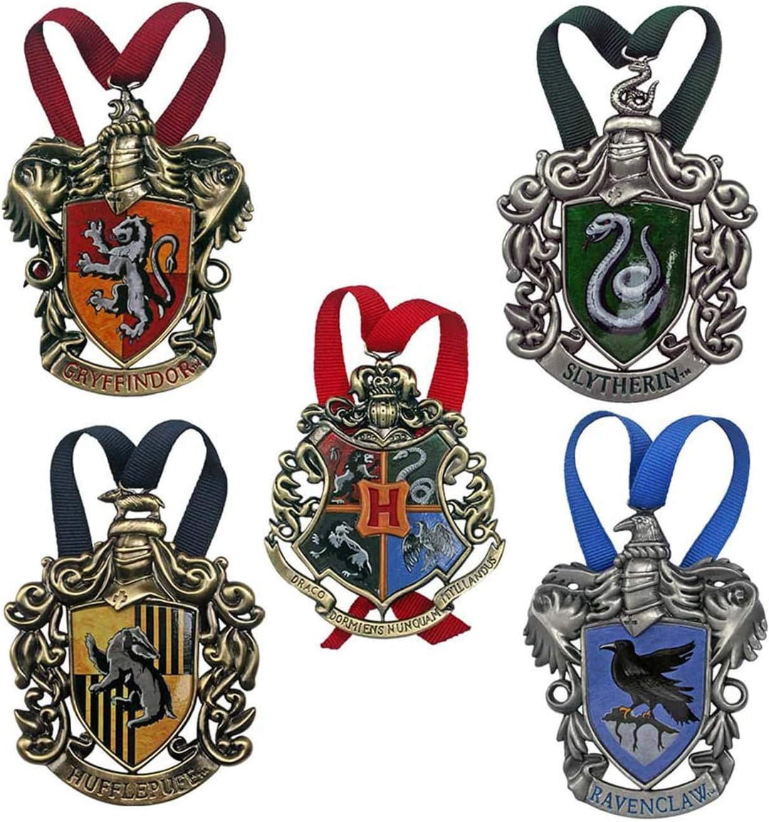 The Noble Collection Hogwarts Christmas Tree Ornaments