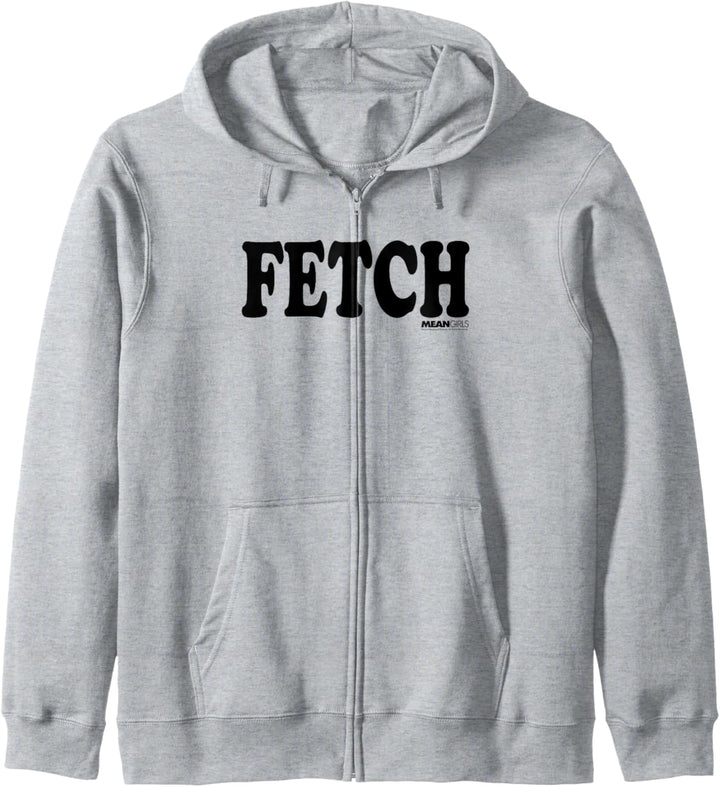 Mean Girls Fetch Bold Black Text Kapuzenjacke
