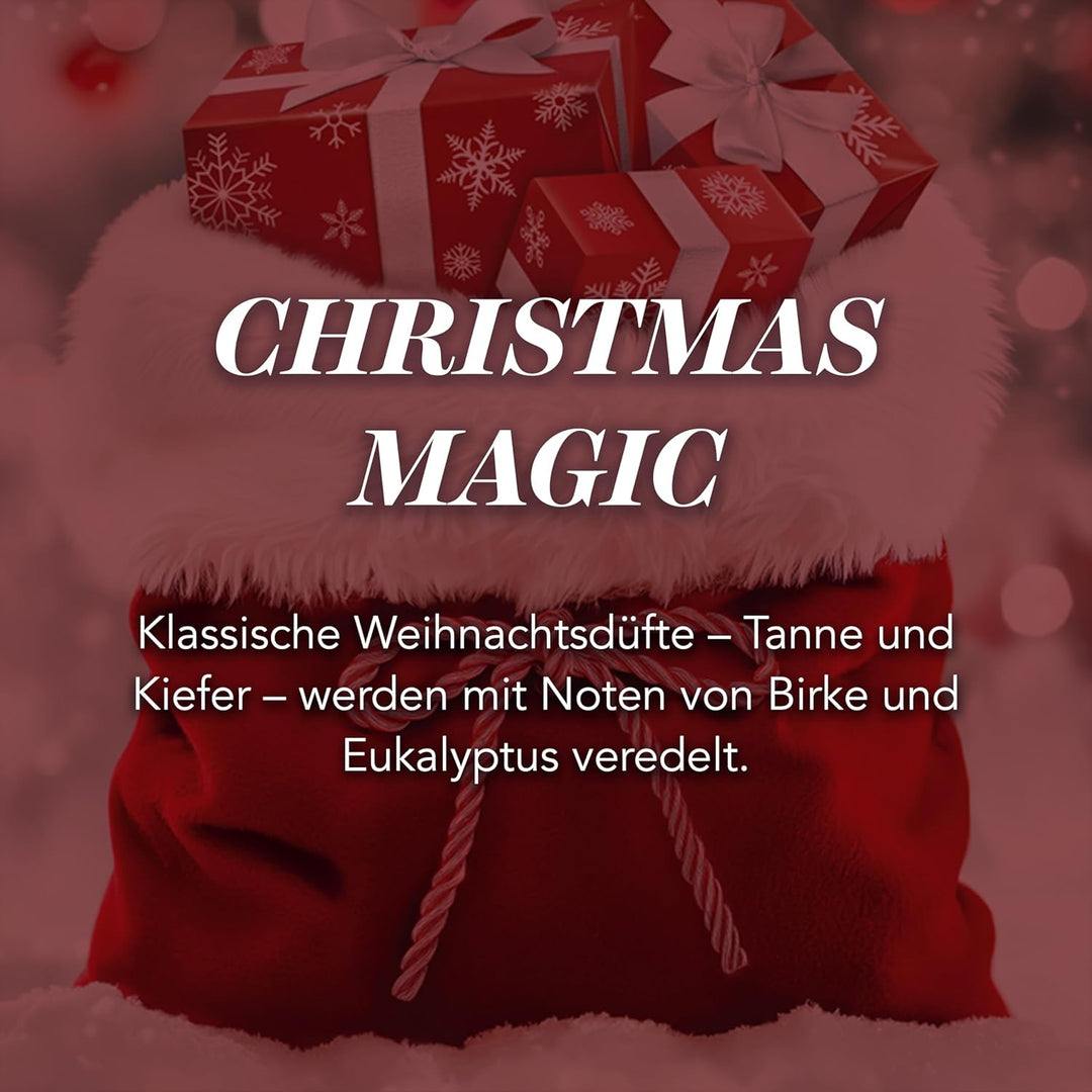 Yankee Candle Duftkerze im Glas (Grosse Kerze im Glas) | Christmas Magic | Brenndauer bis zu 150 Stu
