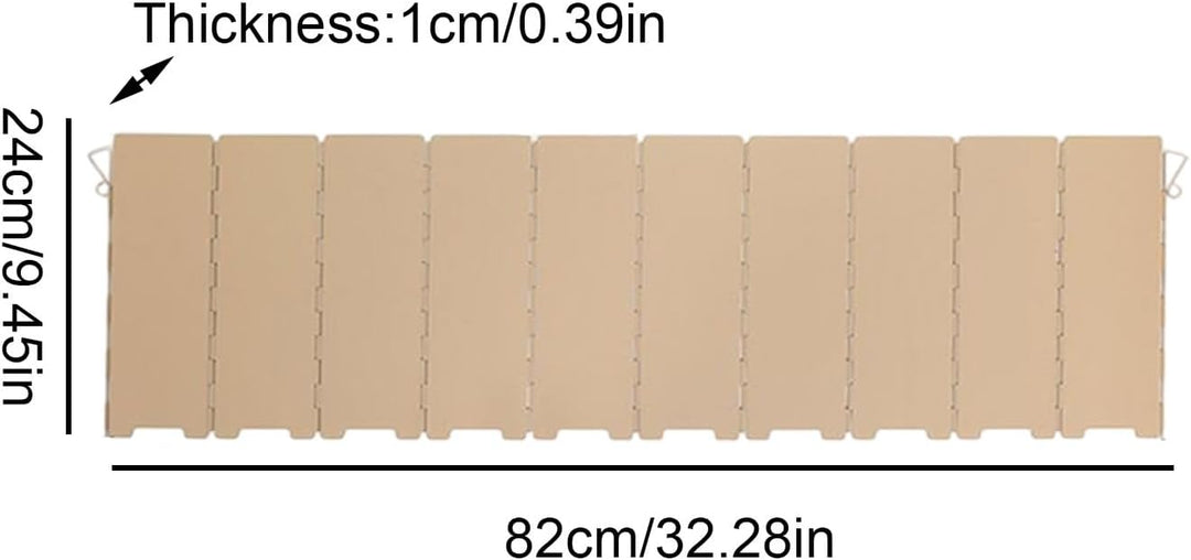 Campingofen-Windschutzscheibe, faltbar, 10 Paneele, Metall-Ofenwindschutz, leichtes Grillzubehör mit