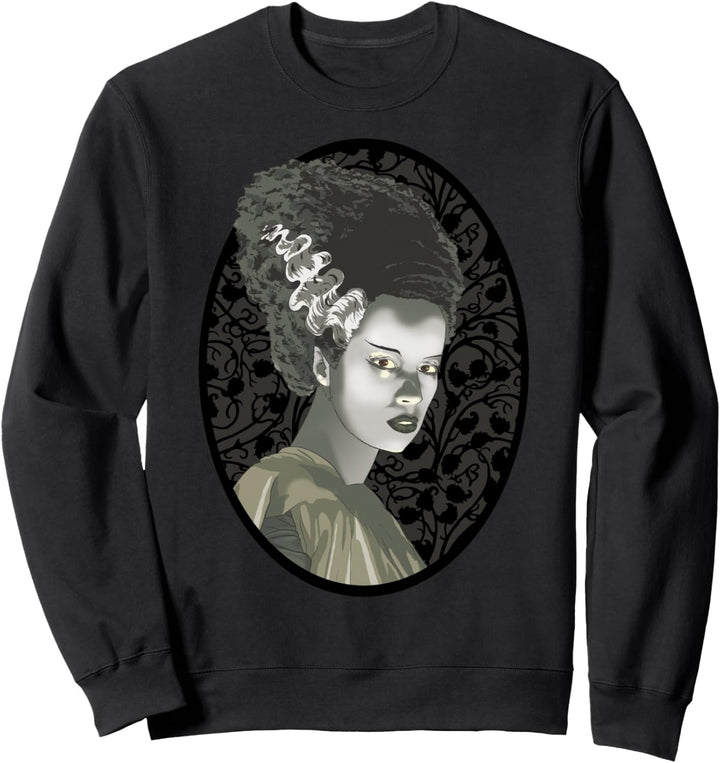 Universal Monsters Bride Of Frankenstein Illustrated Sweatshirt