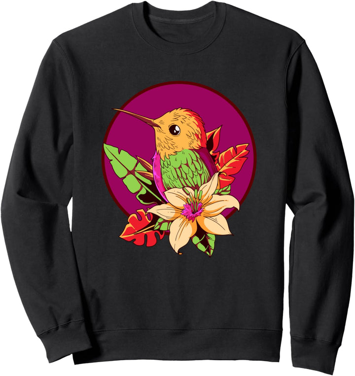 Damen Pyjama-Geschenk Kolibri Sweatshirt