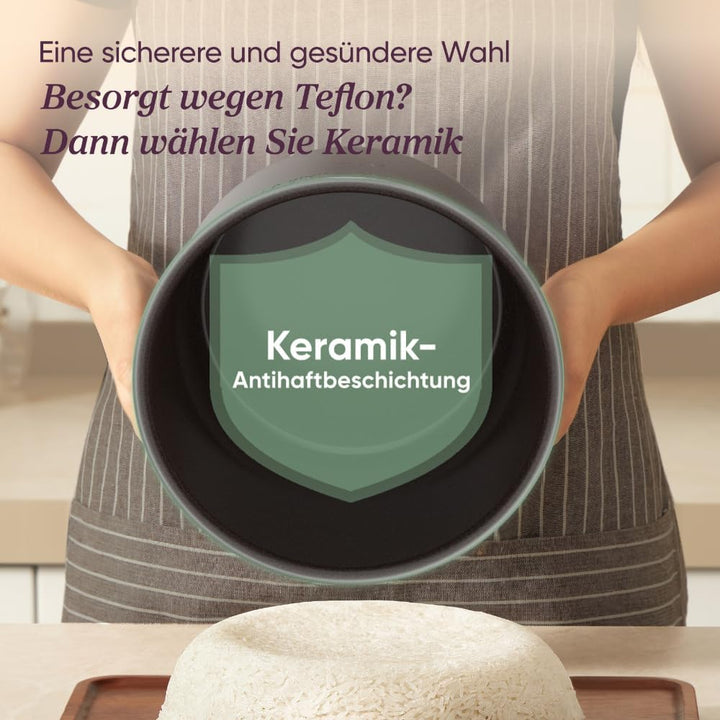 COSORI Schnellkochtopf, 9-in-1, Multikocher mit 14 Funktionen, 5,7 L Pressure Cooker, Reiskocher, Da