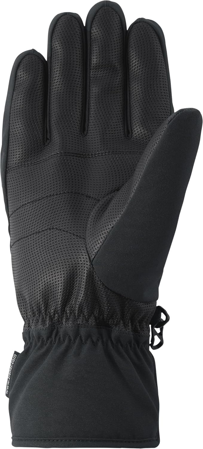 Ziener Herren Gabino Ski-Handschuhe/Wintersport |warm, Atmungsaktiv schwarz (black) 7.5, schwarz (bl