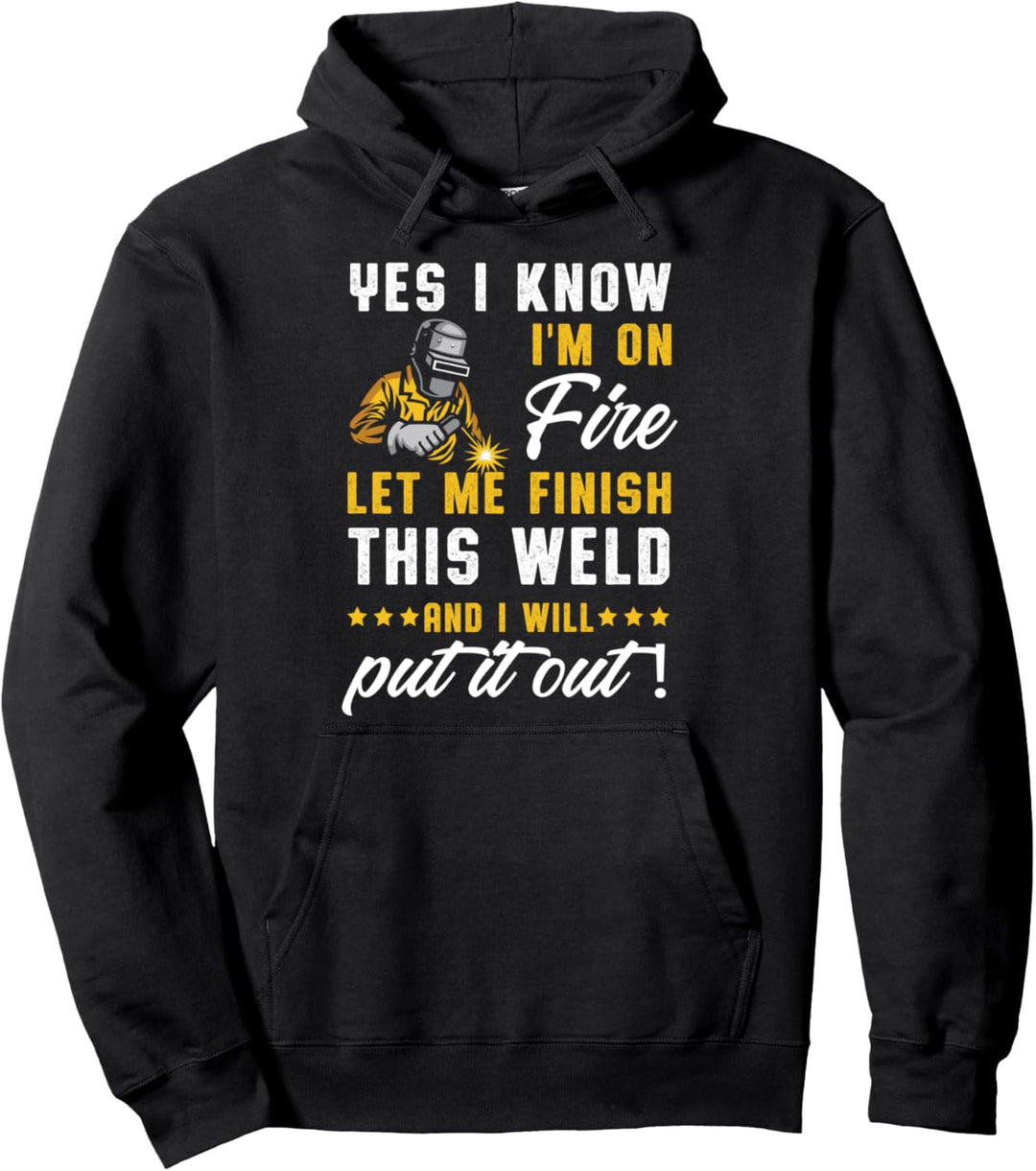 Schweissfachingenieur Handwerk Schweisser Schweissen Arbeiter Pullover Hoodie