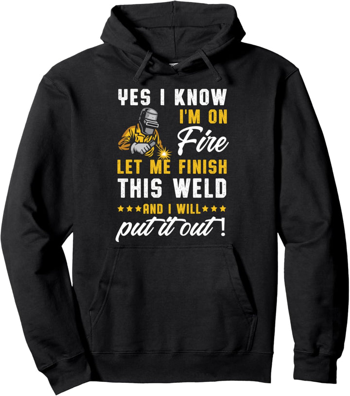 Schweissfachingenieur Handwerk Schweisser Schweissen Arbeiter Pullover Hoodie
