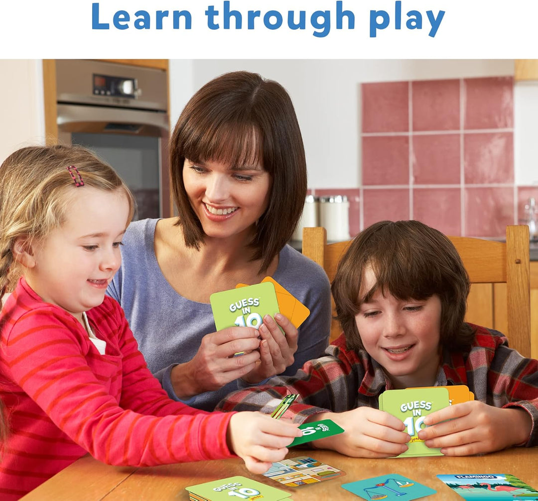 Skillmatics Kartenspiel: Guess in 10 Junior Animals & Inside My House Combo | Geschenke, super lusti