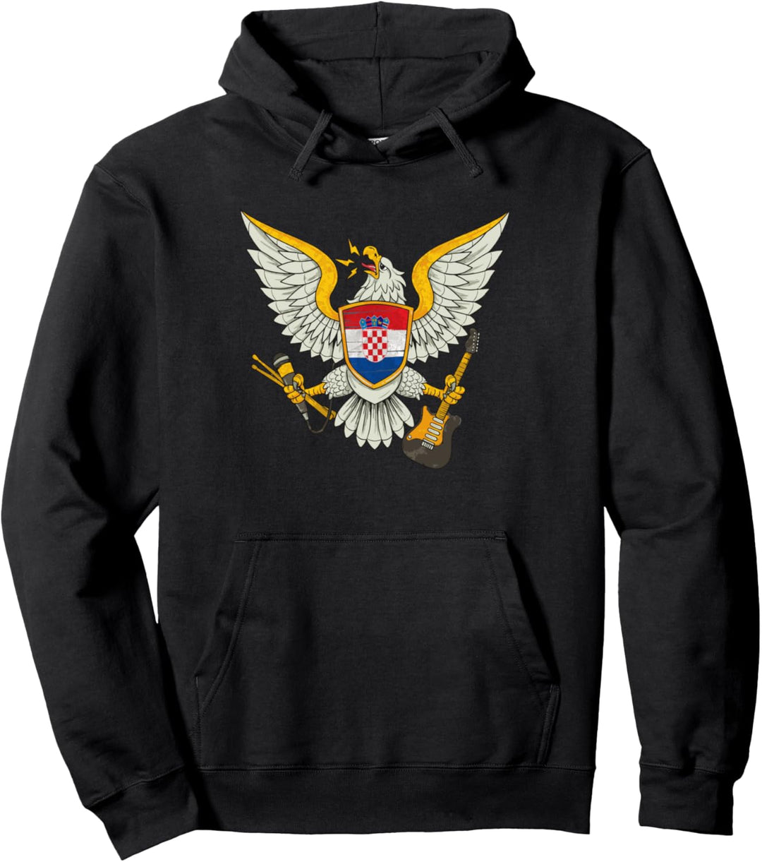 Kroatischer Adler - Hrvatska Pullover Hoodie