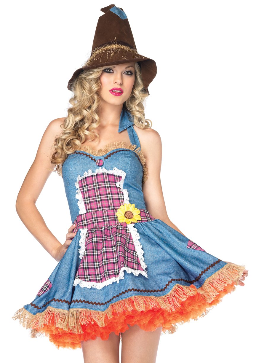 Leg Avenue Sunflower Scarecrow Kostüm M/L, 1 Stück