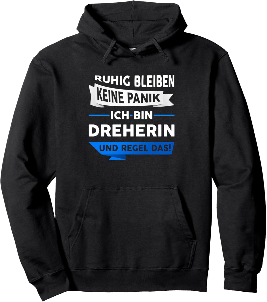 Dreherin Beruf Zerspanungsmechanikerin Fräserin Geschenk Pullover Hoodie