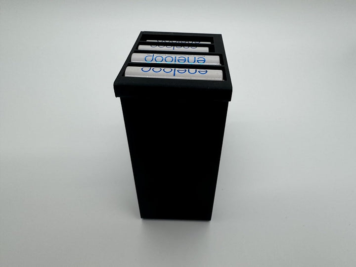 Batterie Aufbewahrungsbox – Batterie Organizer für AA Mignon & AAA Micro – Batteriebox Aufbewahrung