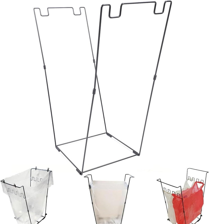 Laubsack-Ständer, Kohlenstoffstahl, Laubsack-Halter, Tragbarer Müllsack-Halter, Ständer, 30–45 Gallo