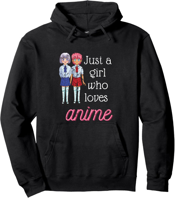 Japanisches Manga Otaku Cosplay Nur ein Mädchen, das Anime Pullover Hoodie