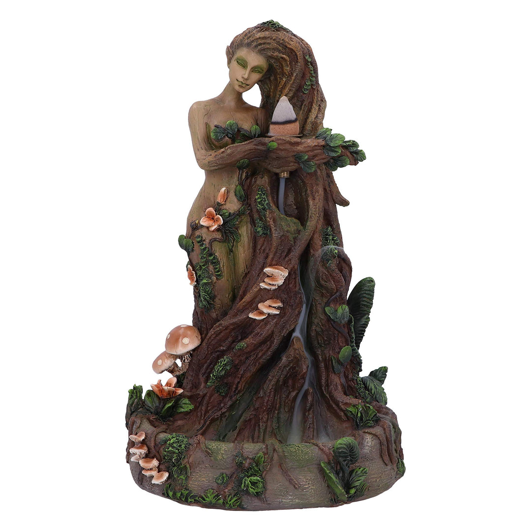 Lady Earth Räuchergefäss für Weiblicher Baum, natürlicher Rückfluss, Räuchergefäss