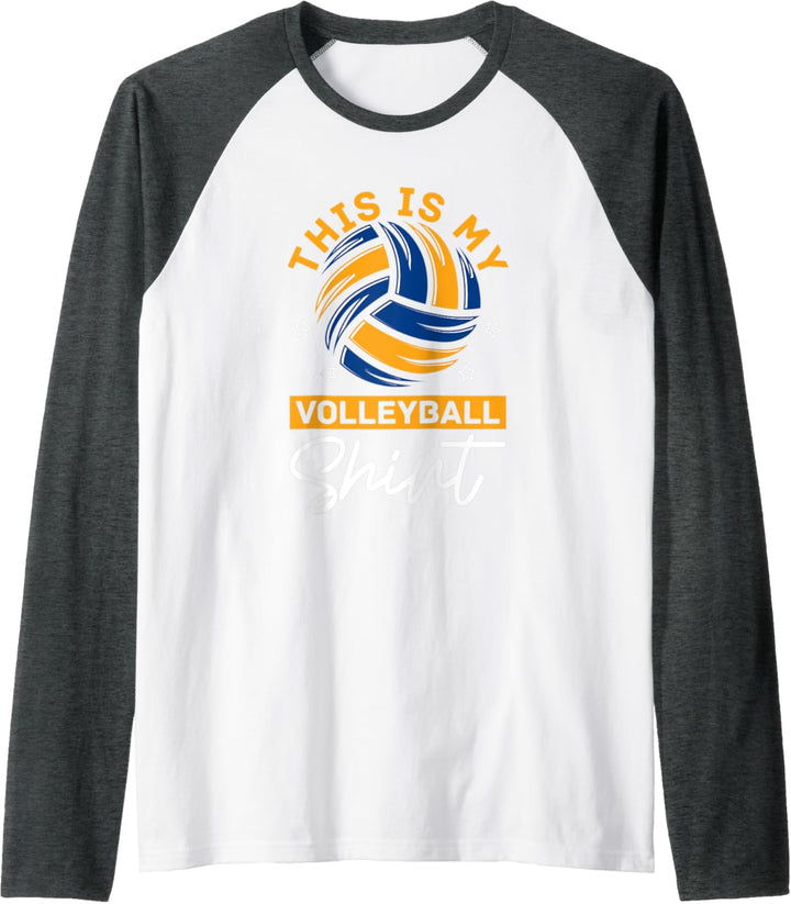 Beach Volleyball Volleyballspieler - Volleyballer Raglan