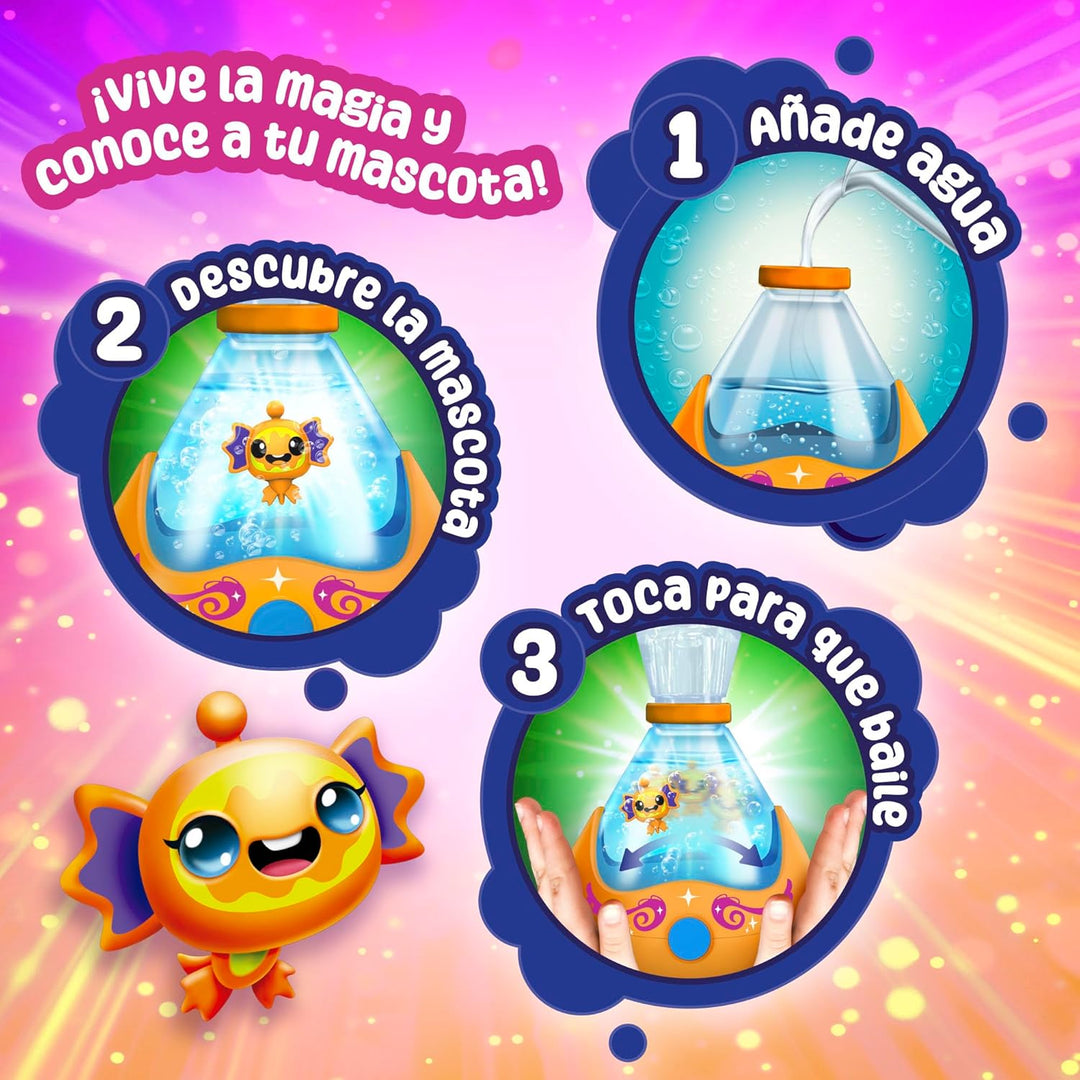 Bizak Fizzy Pets Pluto, magische Überraschung, Musik und Tanz, Farbwechsel, über 5 Jahre (62009097-1