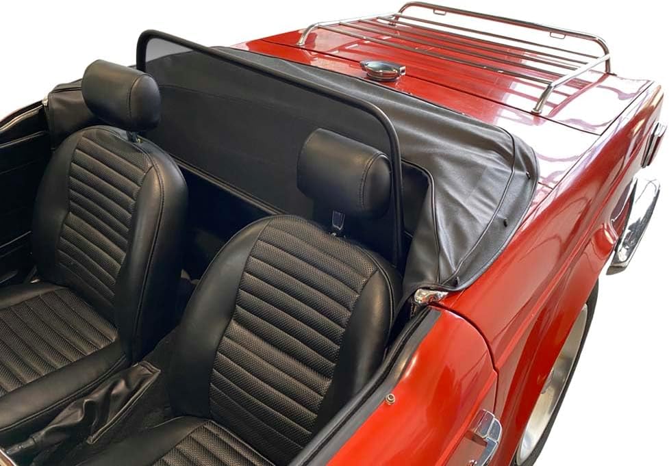 Aperta Windschott passend für Triumph TR4,TR6 TR4, TR6 100% Passgenau OEM Qualität Schwarz Windstop