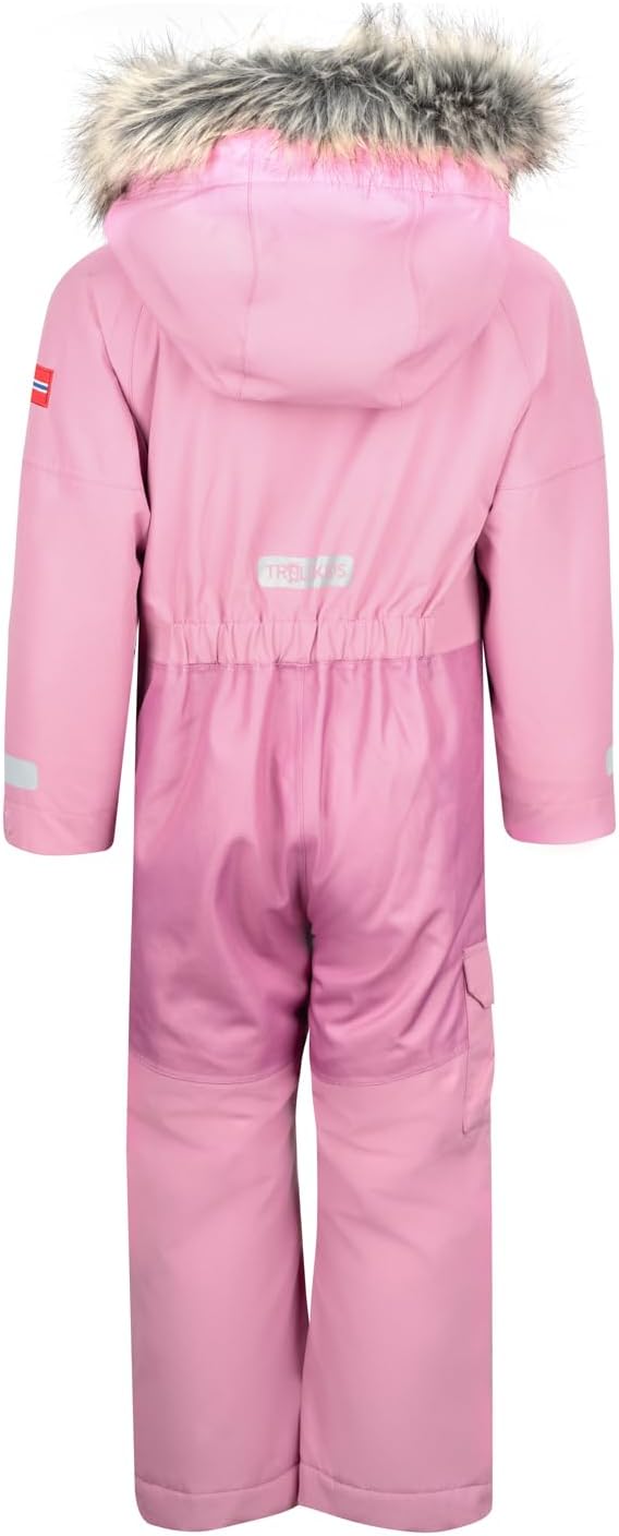 Trollkids Kids Kirkenes Snowsuit 86 Violett, 86 mauve/plum