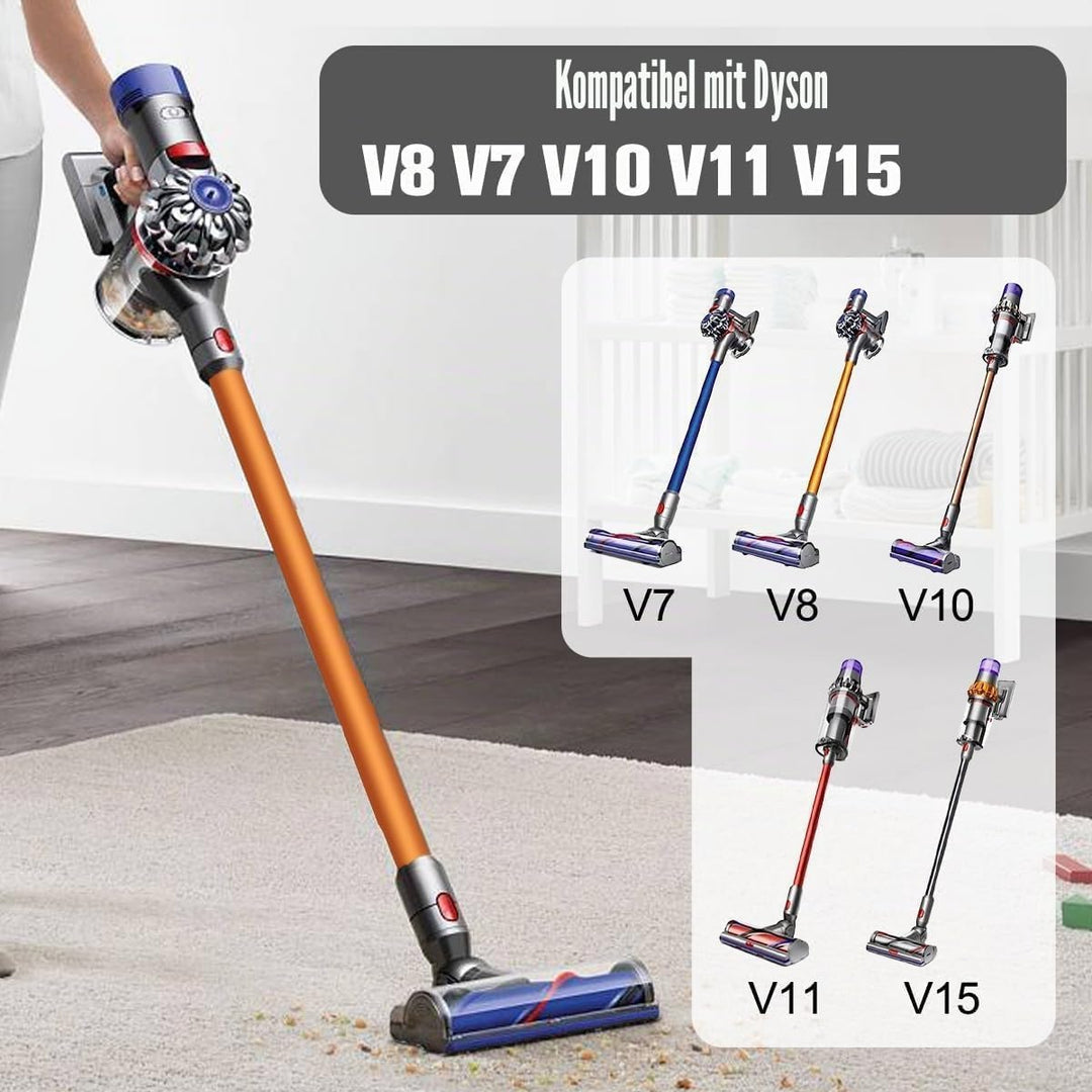 Schnellspannstab, kompatibel mit Dyson V15, V11, V10, V8, V7, Staubsauger-Verlängerungsstange, Verlä