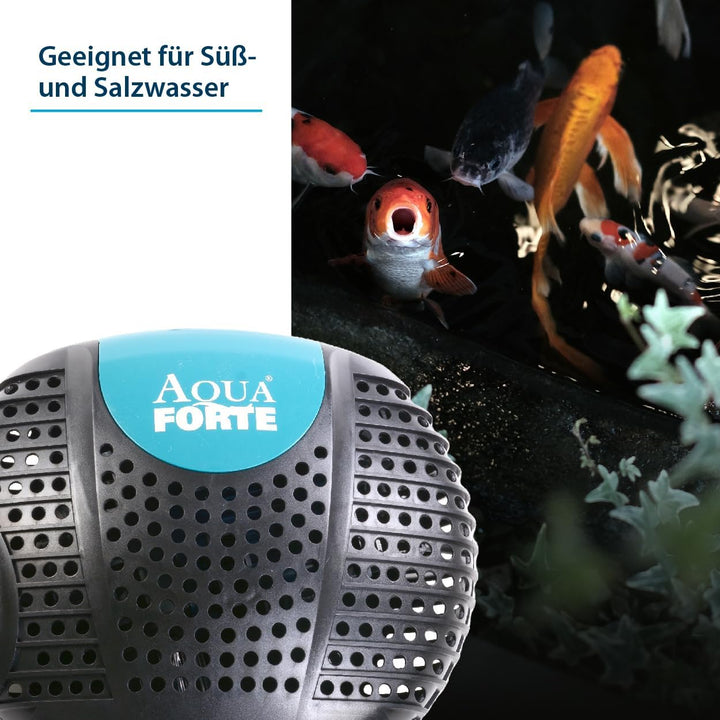 AquaForte O-3500 Plus, 25 Watt, max. Durchfluss 3,5 m3/Stunde, max. Förderhöhe 3 Meter, Kabellänge 1