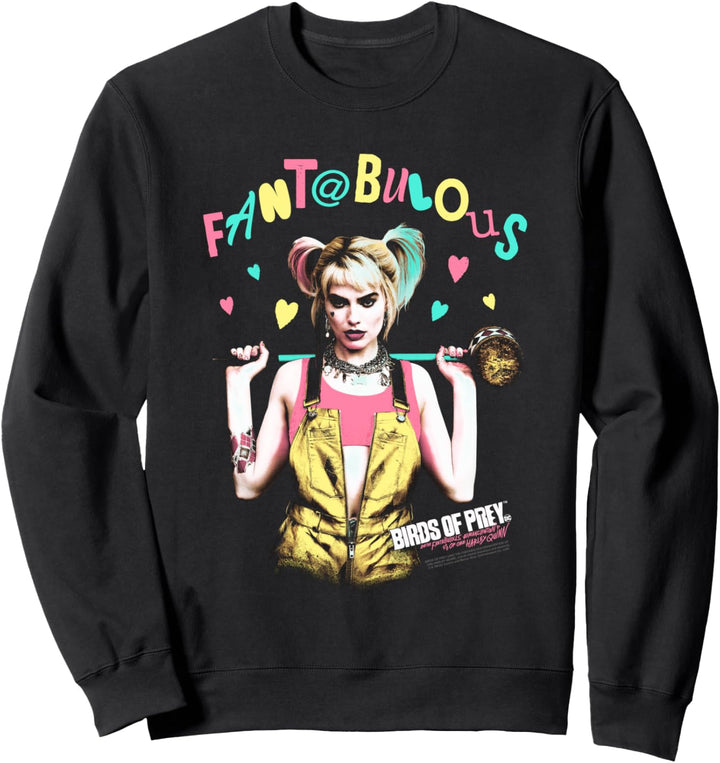 Birds of Prey Harley Quinn Fantabulous Sweatshirt