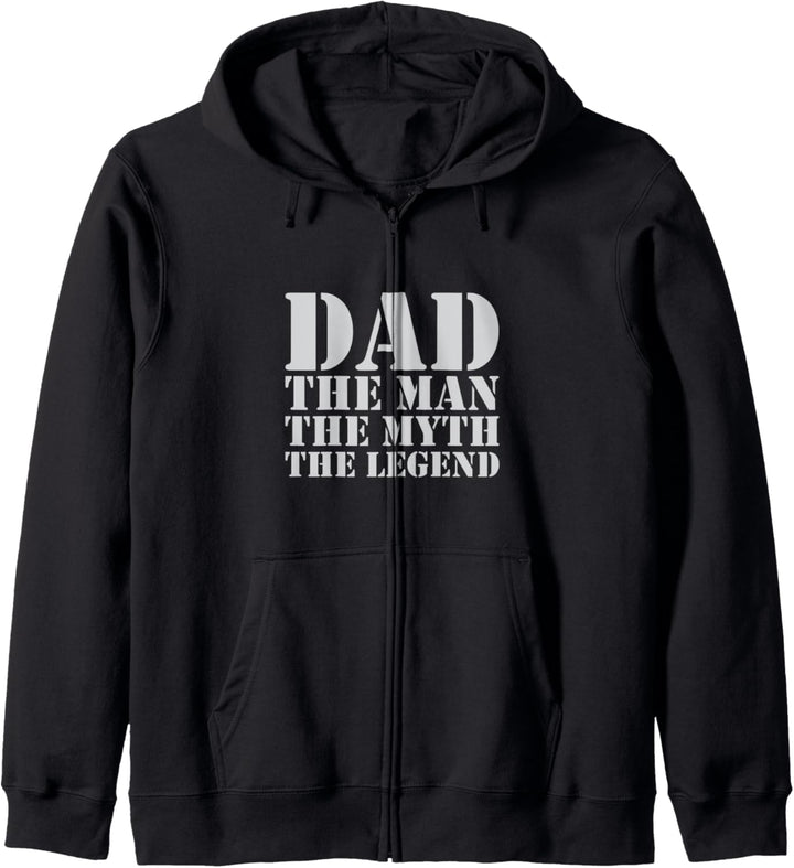 Dad The Man The Myth The Legend Gift Fathers Gift Kapuzenjacke