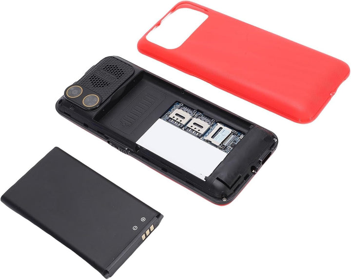 Fockety 4G -Handy für Senioren, 2,6 -Zoll -HD -Bildschirm Dual SIM -Mobiltelefon für ältere Menschen